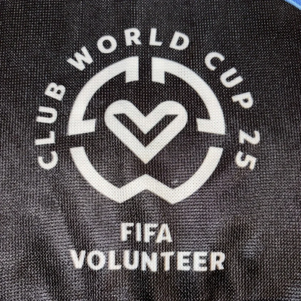 FIFA Club World Cup 2025 Volunteer‎ Scarf Official EU Made Blue Red Soccer Fan